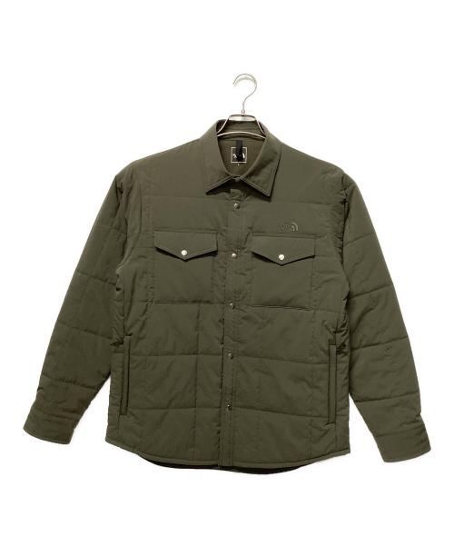 THE NORTH FACE（ザ ノース フェイス）THE NORTH FACE (ザ ノース フェイス) メドウウォームシャツ オリーブ サイズ:Lの古着・服飾アイテム
