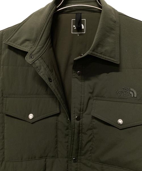 THE NORTH FACE（ザ ノース フェイス）THE NORTH FACE (ザ ノース フェイス) メドウウォームシャツ オリーブ サイズ:Lの古着・服飾アイテム