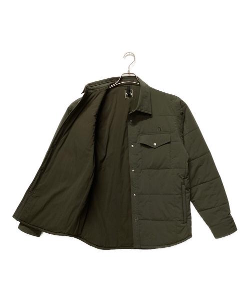 THE NORTH FACE（ザ ノース フェイス）THE NORTH FACE (ザ ノース フェイス) メドウウォームシャツ オリーブ サイズ:Lの古着・服飾アイテム