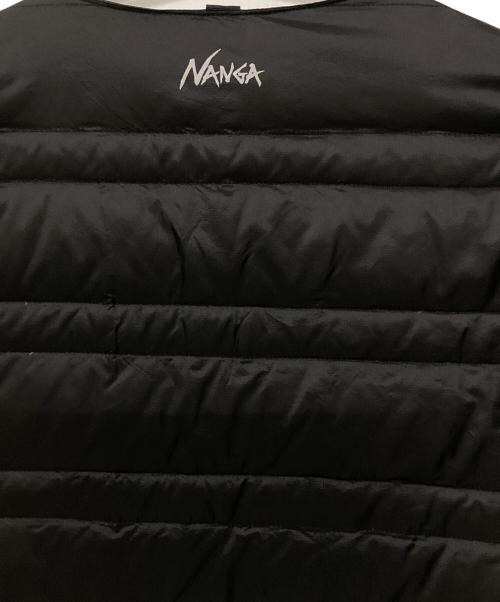 NANGA（ナンガ）NANGA (ナンガ) URBAN RESEARCH (アーバンリサーチ) リバーシブルインナーダウンジャケット ブラック サイズ:Mの古着・服飾アイテム