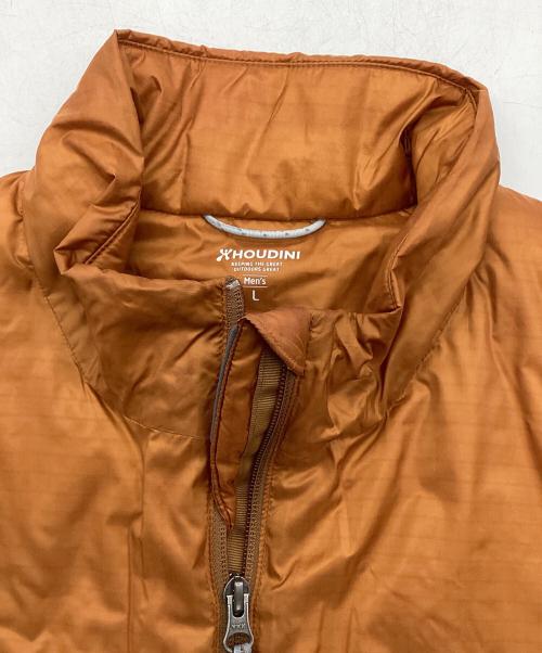 HOUDINI（フーディニ）HOUDINI (フーディニ) ダンフリベスト オレンジ サイズ:Lの古着・服飾アイテム