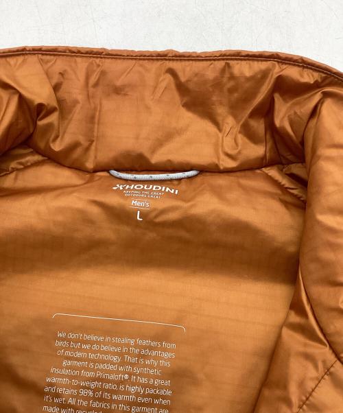 HOUDINI（フーディニ）HOUDINI (フーディニ) ダンフリベスト オレンジ サイズ:Lの古着・服飾アイテム