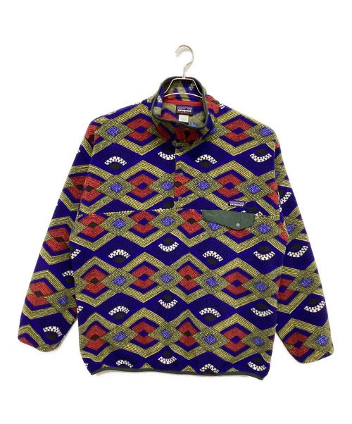 Patagonia（パタゴニア）Patagonia (パタゴニア) シンチラスナップT 扇子柄 扇子柄 サイズ:Lの古着・服飾アイテム