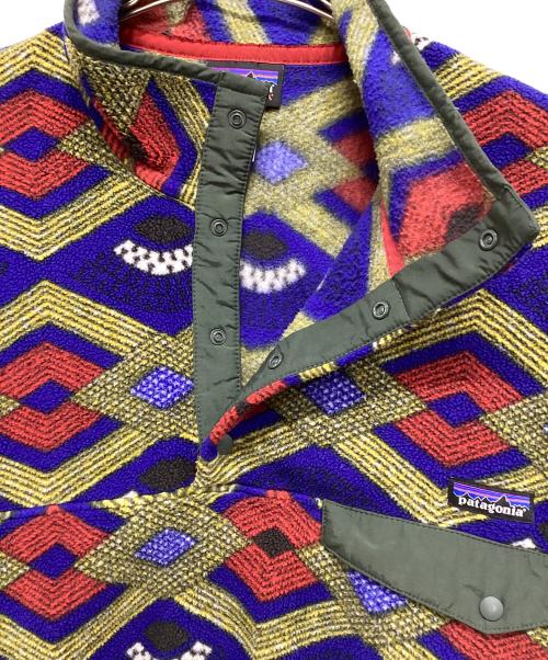 Patagonia（パタゴニア）Patagonia (パタゴニア) シンチラスナップT 扇子柄 扇子柄 サイズ:Lの古着・服飾アイテム