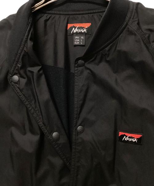 NANGA（ナンガ）NANGA (ナンガ) リブカラーコーチジャケット ブラック サイズ:XLの古着・服飾アイテム