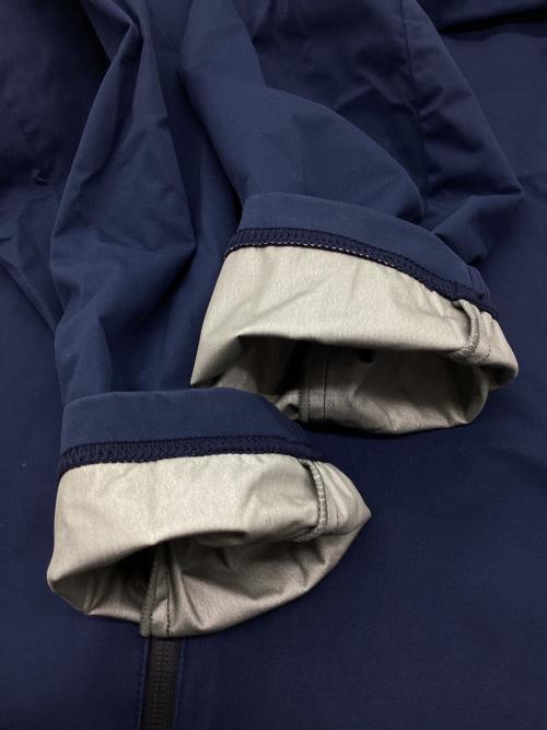 finetrack（ファイントラック）finetrack (ファイントラック) フロウラップフーディ ネイビー サイズ:Mの古着・服飾アイテム