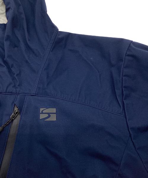finetrack（ファイントラック）finetrack (ファイントラック) フロウラップフーディ ネイビー サイズ:Mの古着・服飾アイテム