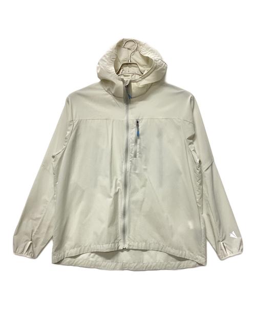 PAPERSKY（ペーパースカイ）PAPERSKY (ペーパースカイ) ウィンドシェルフーディー ホワイト サイズ:Lの古着・服飾アイテム