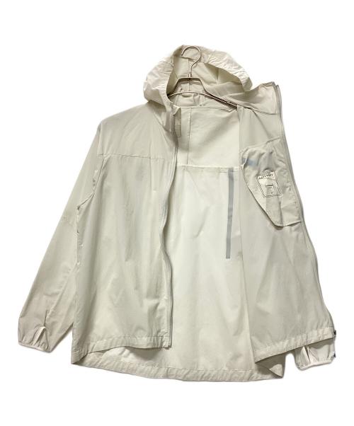 PAPERSKY（ペーパースカイ）PAPERSKY (ペーパースカイ) ウィンドシェルフーディー ホワイト サイズ:Lの古着・服飾アイテム