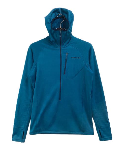 Patagonia（パタゴニア）Patagonia (パタゴニア) R1フーディ スカイブルー サイズ:Sの古着・服飾アイテム