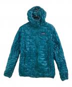Patagoniaパタゴニア）の古着「マイクロ パフ フーディ」｜ブルー