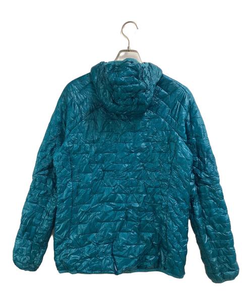 Patagonia（パタゴニア）Patagonia (パタゴニア) マイクロ パフ フーディ ブルー サイズ:Mの古着・服飾アイテム