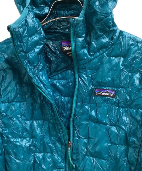 Patagonia（パタゴニア）Patagonia (パタゴニア) マイクロ パフ フーディ ブルー サイズ:Mの古着・服飾アイテム