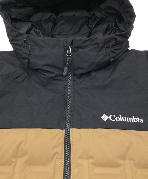Columbia（コロンビア）Columbia (コロンビア) グランドトレックIIダウンフードジャケット ブラウン×ブラック サイズ:Mの古着・服飾アイテム