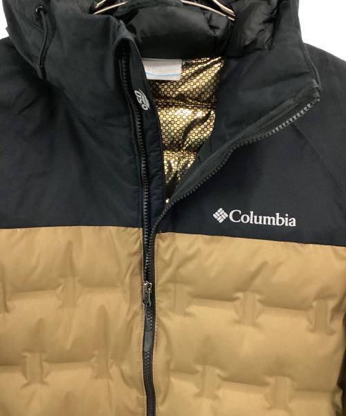 Columbia（コロンビア）Columbia (コロンビア) グランドトレックIIダウンフードジャケット ブラウン×ブラック サイズ:Mの古着・服飾アイテム