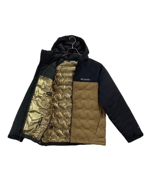 Columbia（コロンビア）Columbia (コロンビア) グランドトレックIIダウンフードジャケット ブラウン×ブラック サイズ:Mの古着・服飾アイテム