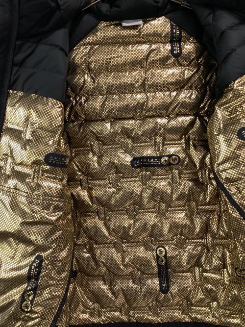 Columbia（コロンビア）Columbia (コロンビア) グランドトレックIIダウンフードジャケット ブラウン×ブラック サイズ:Mの古着・服飾アイテム