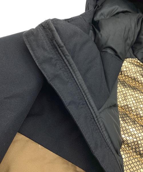 Columbia（コロンビア）Columbia (コロンビア) グランドトレックIIダウンフードジャケット ブラウン×ブラック サイズ:Mの古着・服飾アイテム