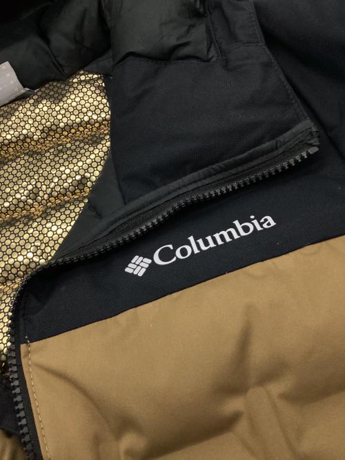 Columbia（コロンビア）Columbia (コロンビア) グランドトレックIIダウンフードジャケット ブラウン×ブラック サイズ:Mの古着・服飾アイテム