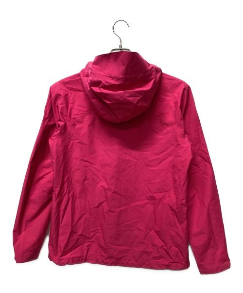 MAMMUT（マムート）MAMMUT (マムート) クライメイトレインスーツエーエフウィメン ピンク×ブラック サイズ:Mの古着・服飾アイテム