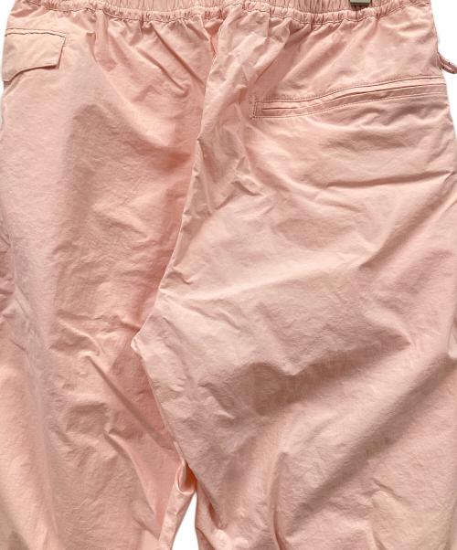 迷迭香（マンネンロウ）迷迭香 (マンネンロウ) マイクロリップナイロンハーベストトレーナー ピンク サイズ:Mの古着・服飾アイテム