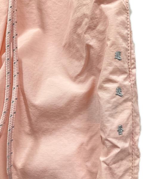 迷迭香（マンネンロウ）迷迭香 (マンネンロウ) マイクロリップナイロンハーベストトレーナー ピンク サイズ:Mの古着・服飾アイテム