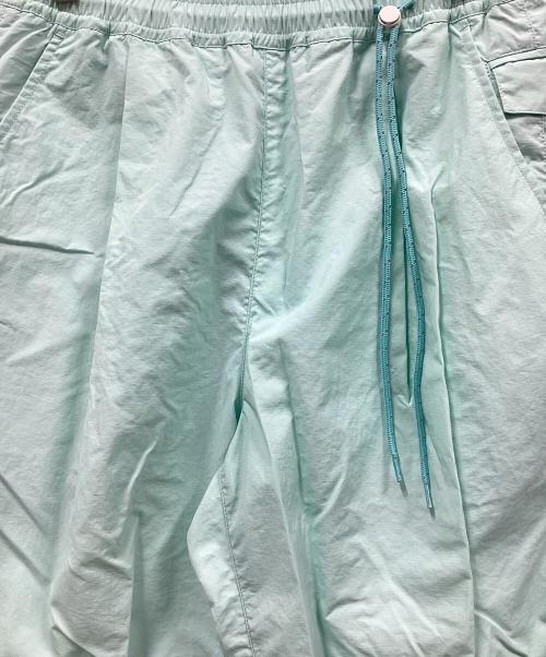 迷迭香（マンネンロウ）迷迭香 (マンネンロウ) マイクロリップナイロンハーベストトレーナー ミントグリーン サイズ:Mの古着・服飾アイテム