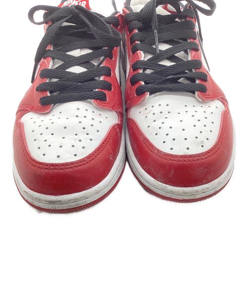 NIKE（ナイキ）NIKE (ナイキ) エアジョーダン1 ロー OG シカゴ ホワイト×レッド サイズ:26.5cmの古着・服飾アイテム