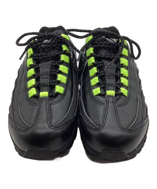 NIKE（ナイキ）NIKE (ナイキ) AIRMAX 95 BIG BUBBLE SE ブラック×イエロー サイズ:23cmの古着・服飾アイテム