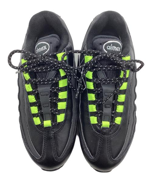 NIKE（ナイキ）NIKE (ナイキ) AIRMAX 95 BIG BUBBLE SE ブラック×イエロー サイズ:23cmの古着・服飾アイテム