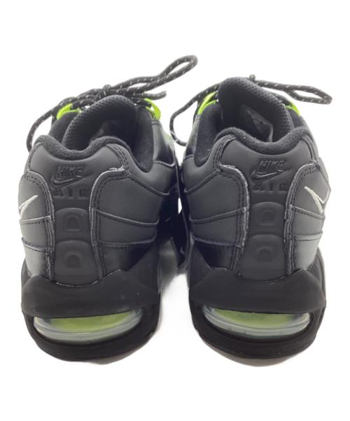 NIKE（ナイキ）NIKE (ナイキ) AIRMAX 95 BIG BUBBLE SE ブラック×イエロー サイズ:23cmの古着・服飾アイテム