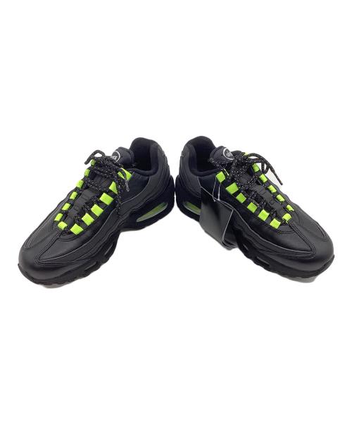 NIKE（ナイキ）NIKE (ナイキ) AIRMAX 95 BIG BUBBLE SE ブラック×イエロー サイズ:23cmの古着・服飾アイテム