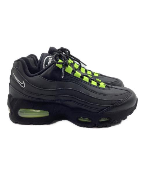 NIKE（ナイキ）NIKE (ナイキ) AIRMAX 95 BIG BUBBLE SE ブラック×イエロー サイズ:23cmの古着・服飾アイテム