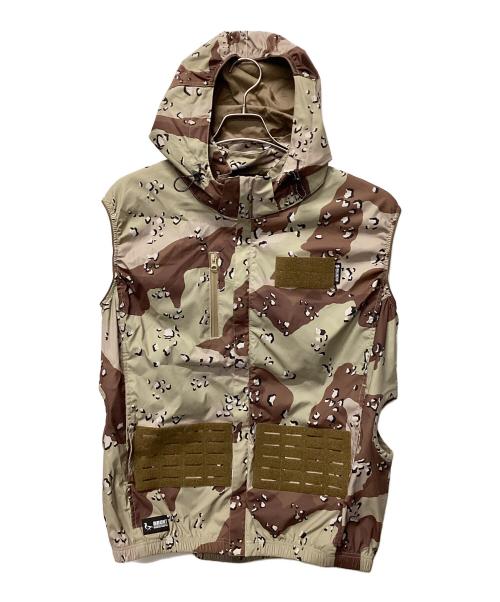 BALLISTICS（バリスティクス）BALLISTICS (バリスティクス) bluco (ブルコ) エアーコンディショニングベスト ブラウン サイズ:Lの古着・服飾アイテム