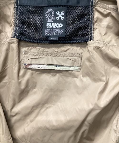 BALLISTICS（バリスティクス）BALLISTICS (バリスティクス) bluco (ブルコ) エアーコンディショニングベスト ブラウン サイズ:Lの古着・服飾アイテム