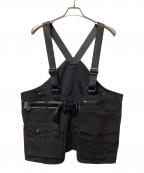 DEVISE WORKSデバイスワークス）の古着「キャンプベスト」｜ブラック