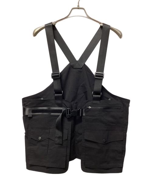 DEVISE WORKS（デバイスワークス）DEVISE WORKS (デバイスワークス) キャンプベスト ブラック サイズ:Fの古着・服飾アイテム