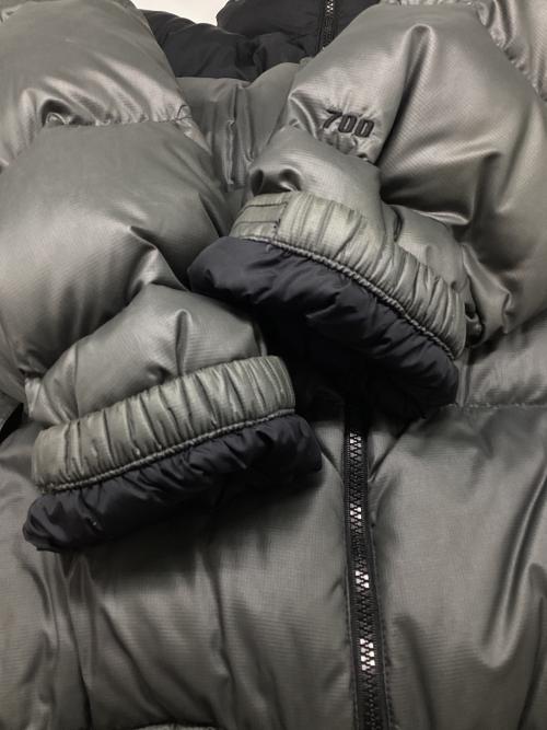 THE NORTH FACE（ザ ノース フェイス）THE NORTH FACE (ザ ノース フェイス) ヌプシダウンジャケット グレー サイズ:XLの古着・服飾アイテム