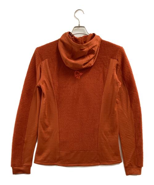 norrona（ノローナ）norrona (ノローナ) foten Alpha 120 Zip Hoodie オレンジ サイズ:Mの古着・服飾アイテム