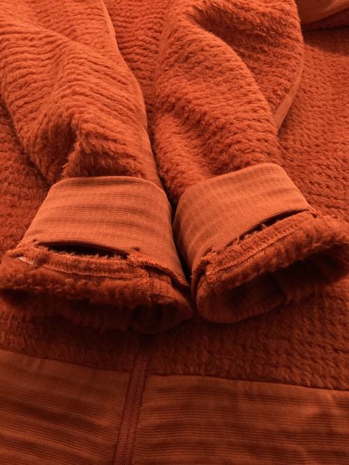 norrona（ノローナ）norrona (ノローナ) foten Alpha 120 Zip Hoodie オレンジ サイズ:Mの古着・服飾アイテム