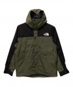THE NORTH FACEザ ノース フェイス）の古着「マウンテンライトジャケット」｜オリーブ×ブラック