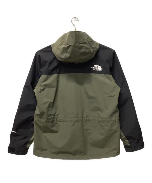 THE NORTH FACE（ザ ノース フェイス）THE NORTH FACE (ザ ノース フェイス) マウンテンライトジャケット オリーブ×ブラック サイズ:ＸＸＬの古着・服飾アイテム