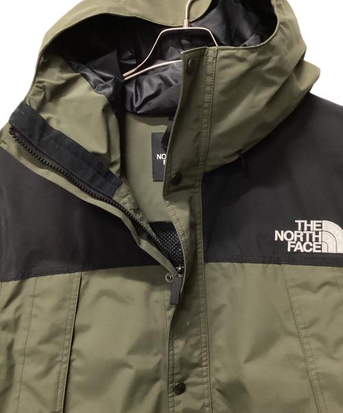 THE NORTH FACE（ザ ノース フェイス）THE NORTH FACE (ザ ノース フェイス) マウンテンライトジャケット オリーブ×ブラック サイズ:ＸＸＬの古着・服飾アイテム