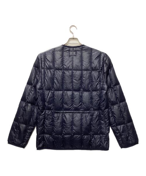 Snow peak（スノーピーク）Snow peak (スノーピーク) ミドラーダウンカーディガン ネイビー サイズ:Lの古着・服飾アイテム