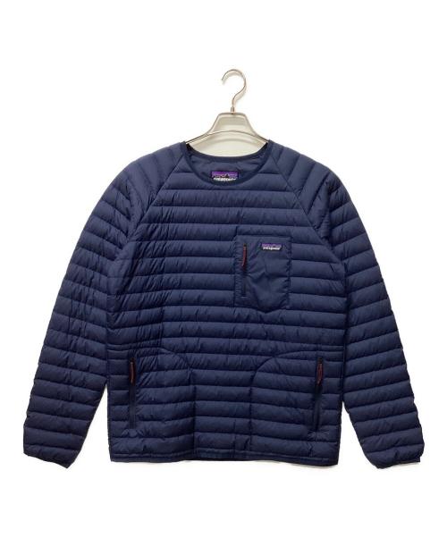 Patagonia（パタゴニア）Patagonia (パタゴニア) サイレントダウンクルー ネイビー サイズ:Mの古着・服飾アイテム