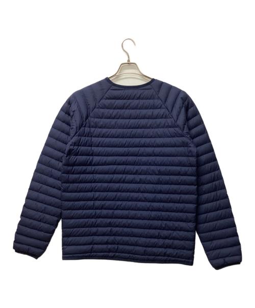 Patagonia（パタゴニア）Patagonia (パタゴニア) サイレントダウンクルー ネイビー サイズ:Mの古着・服飾アイテム
