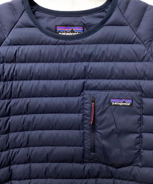 Patagonia（パタゴニア）Patagonia (パタゴニア) サイレントダウンクルー ネイビー サイズ:Mの古着・服飾アイテム