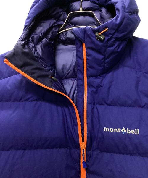 mont-bell（モンベル）mont-bell (モンベル) パーマフロスト ライトダウンパーカ ブルー サイズ:Lの古着・服飾アイテム