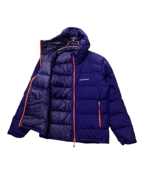 mont-bell（モンベル）mont-bell (モンベル) パーマフロスト ライトダウンパーカ ブルー サイズ:Lの古着・服飾アイテム