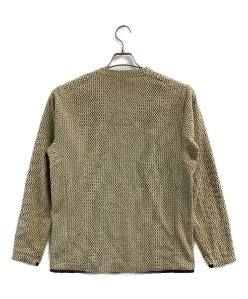 Patagonia（パタゴニア）Patagonia (パタゴニア) R1エア・クルー ベージュ サイズ:Mの古着・服飾アイテム